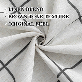MYSKY HOME 84-inch curtains ideal for living rooms with large windows.