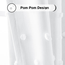 MYSKY HOME rod pocket top provides classic window treatment look