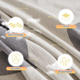 MYSKY HOME tassels edge design adds decorative flair to furniture