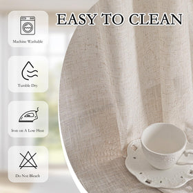 MYSKY HOME textured weave pattern enhances room depth