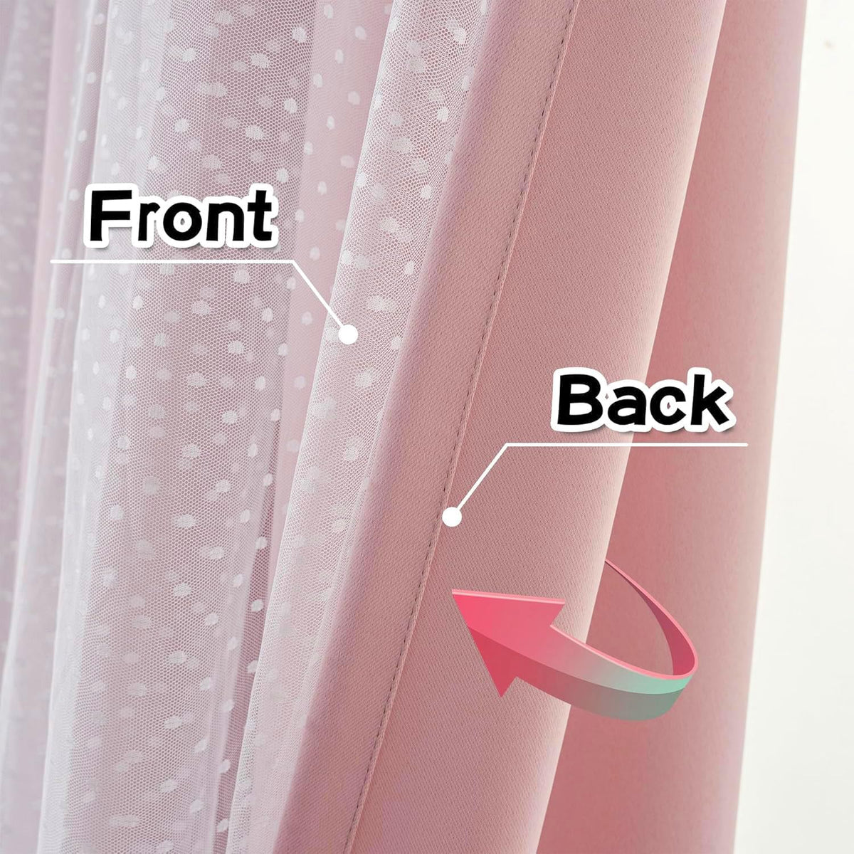 MYSKY HOME includes two tie-backs for flexible styling.