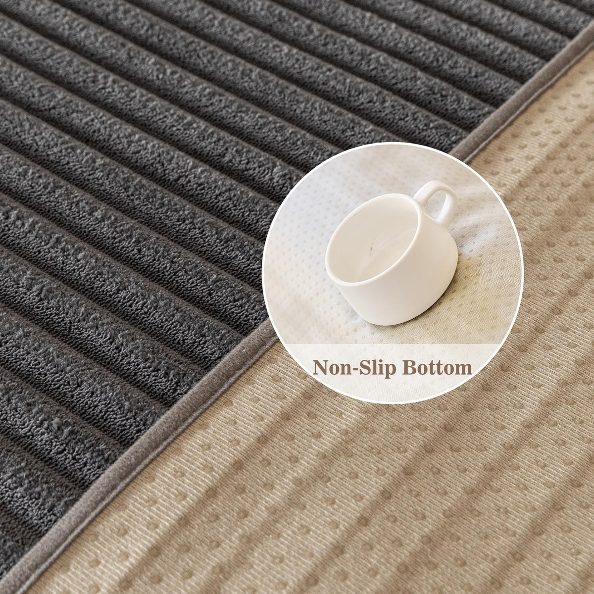 MYSKY HOME versatile couch cover for window seat, bed, or car mat use.