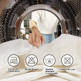 MYSKY HOME versatile hanging options with back tab or rod pocket