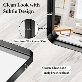 MYSUNORIA anti-rust frame durability suitable for humid bathrooms.
