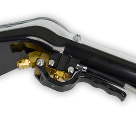 Mytee 8400P Air Lite comfort grip spray lever eases use.