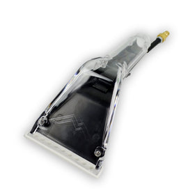 Mytee 8400P Air Lite top head with clear view for precise cleaning.