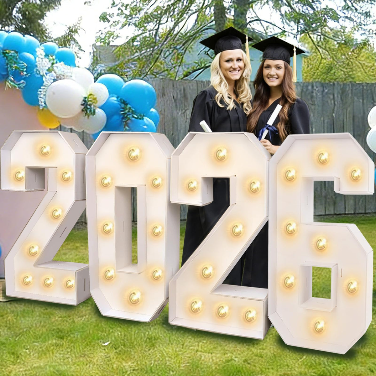Mythcloud graduation venue decoration setup elevates party ambiance
