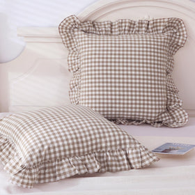 Mywinlle hidden-zipper-closure pillow cover delivers seamless look and easy washing