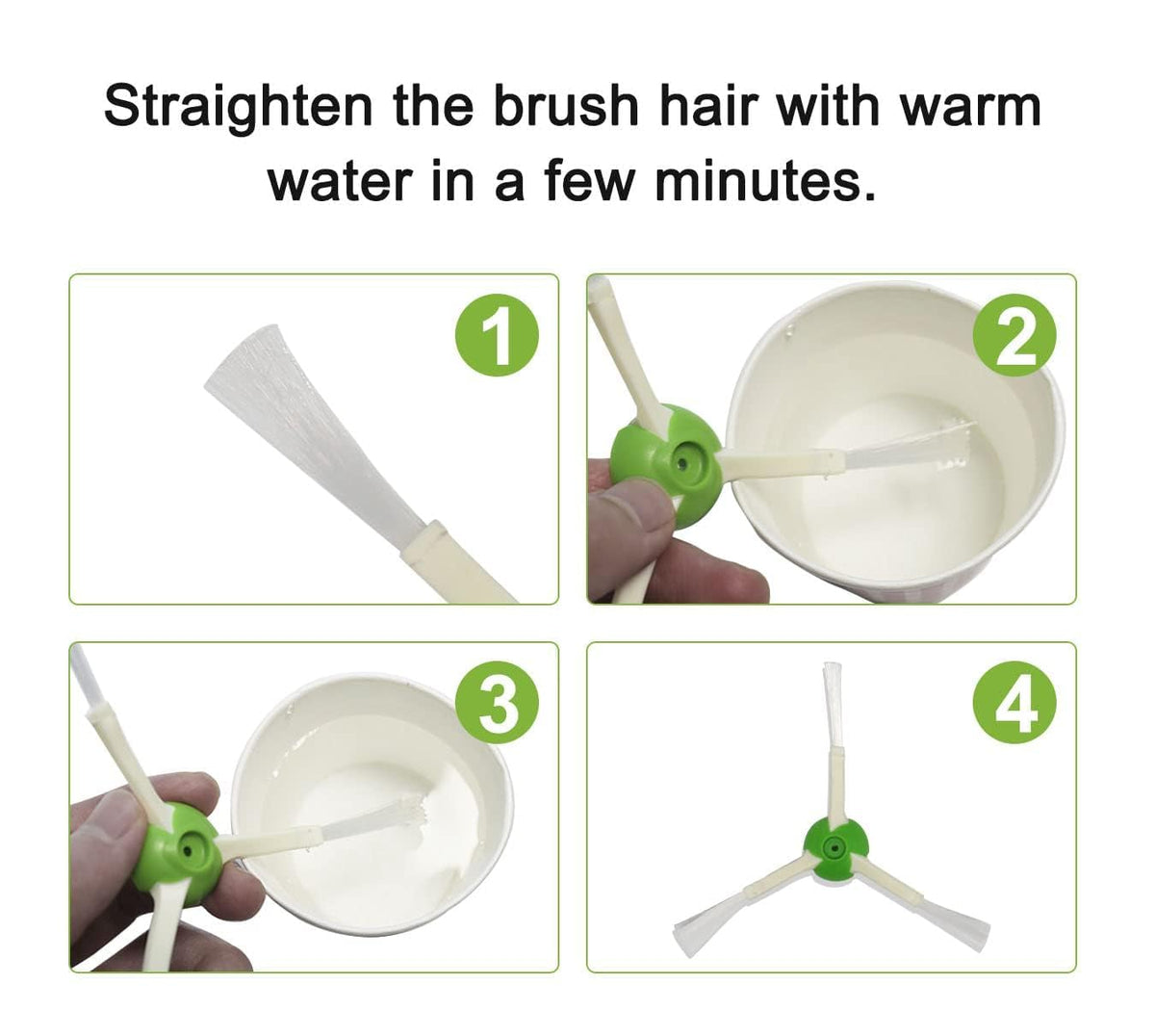 MZY LLC cleaning brush aids quick Roomba maintenance