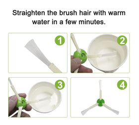 MZY LLC cleaning brush aids quick Roomba maintenance