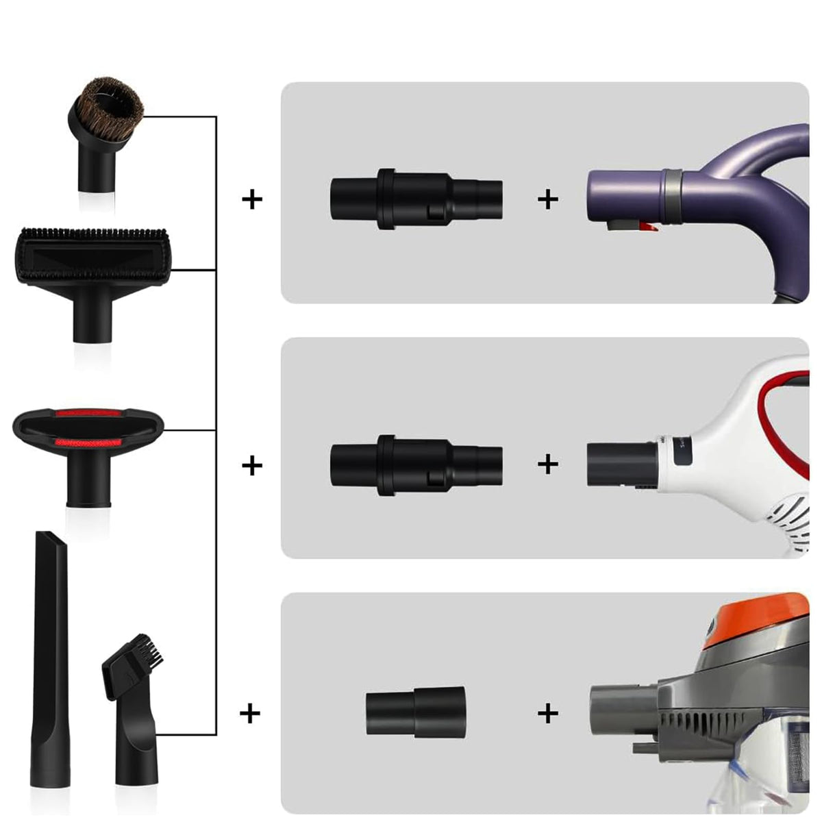 MZY LLC upholstery tool for Shark vacuums; cleans furniture seams.