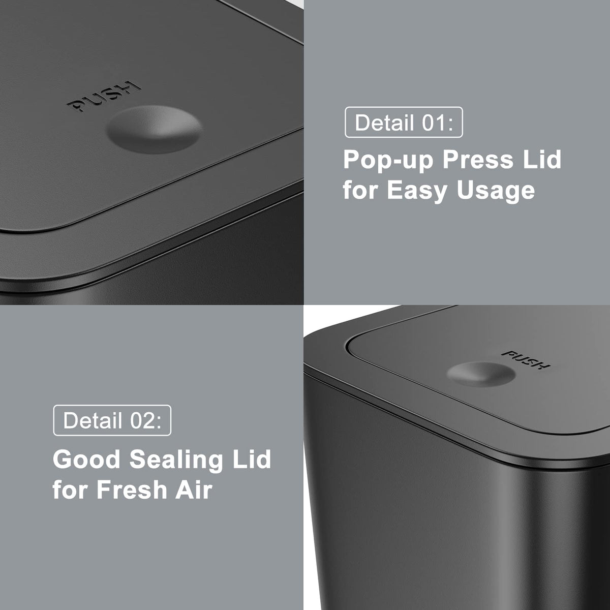 N. NETDOT durable PP and ABS materials for long-lasting use.