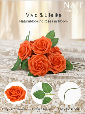 Rustic gift box includes leaves and aroma card for added charm.