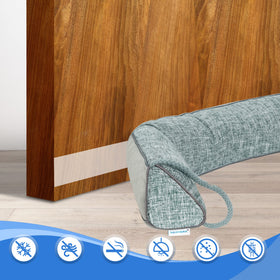 NABOWAN wind-noise blocker under doors reduces outside noise and light intrusion