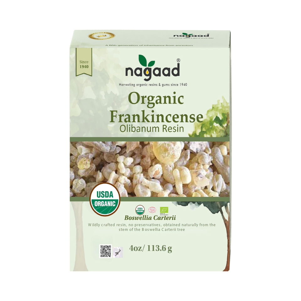 Nagaad frankincense resin 4oz for aromatherapy and meditation.