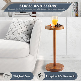 NAGAWOOD handcrafted acacia wood with natural grain and durability.
