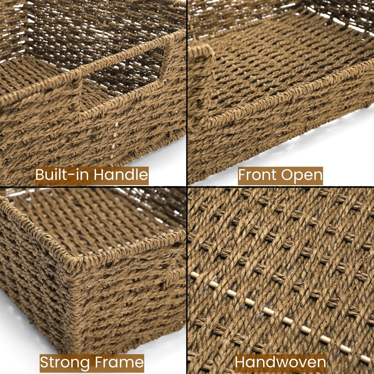 Nagpew pantry organizer bin suitable for canned goods and snacks