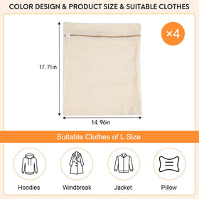 NAHADS breathable mesh promotes water flow for thorough cleaning.