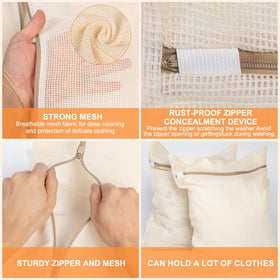 NAHADS versatile bags for washing and storing a range of items.