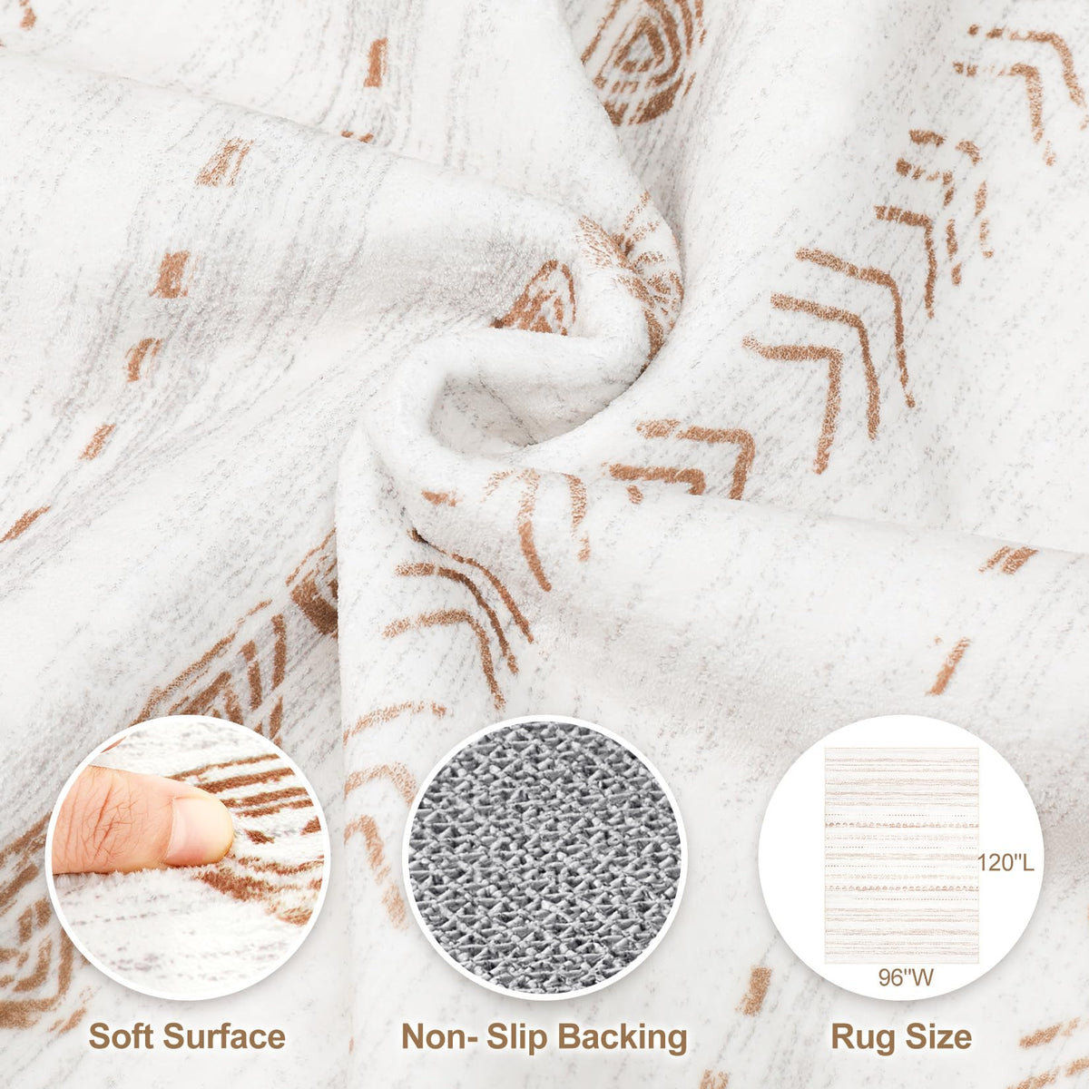 Nakagishi soft texture suggests cozy underfoot comfort.
