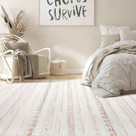 Nakagishi stain-resistant polyester resists common spills.