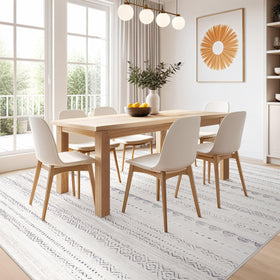 Nakagishi bedroom or nursery rug offers soft comfort for little ones
