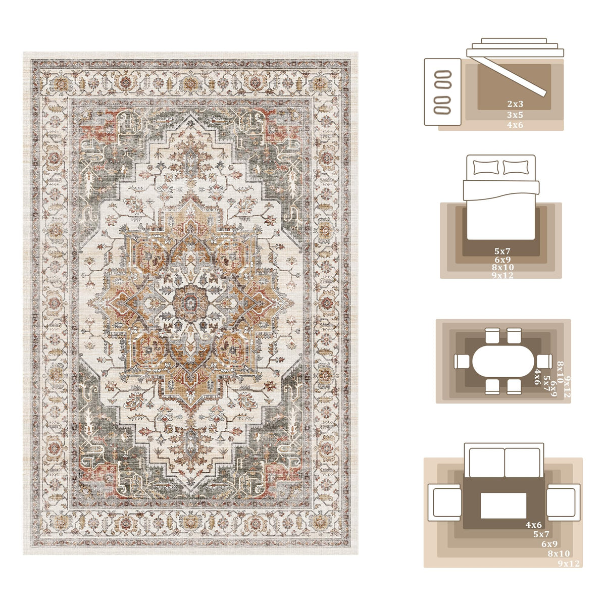 NakedCloud folded packaging reveals lightweight rug ready to unfold.