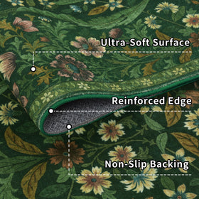 NakedCloud machine-washable rug simplifies spill cleanup and maintenance.