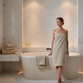 NALIVO bath towel set high absorbency for quick moisture removal