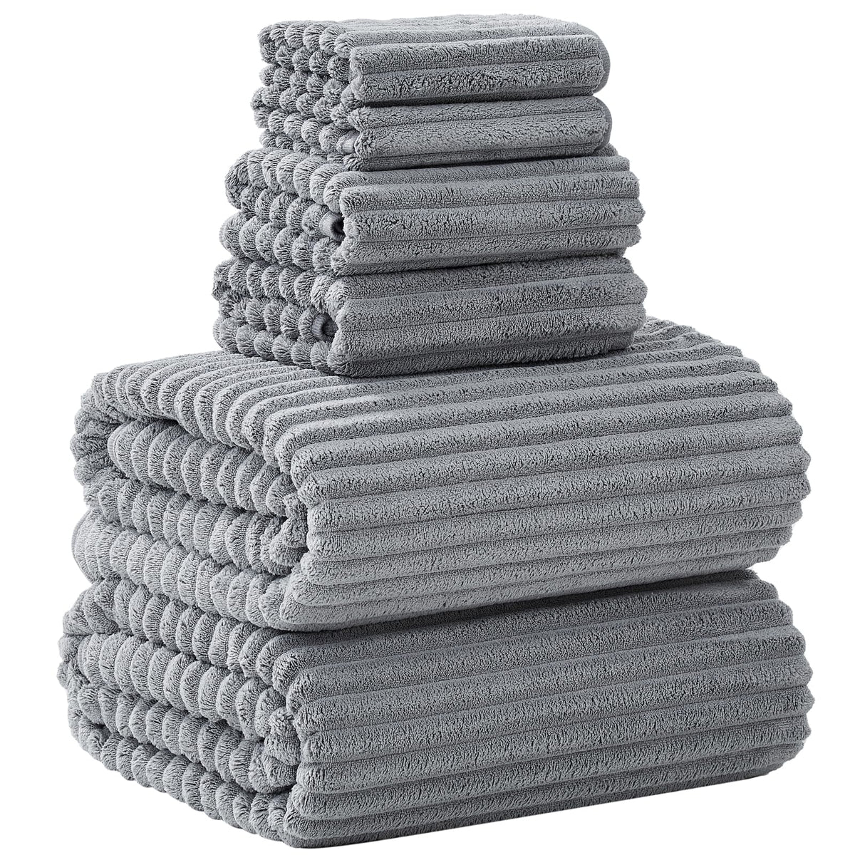 NALIVO extra-large bath towel set 40x80 provides full-body wrap and spa-like comfort.