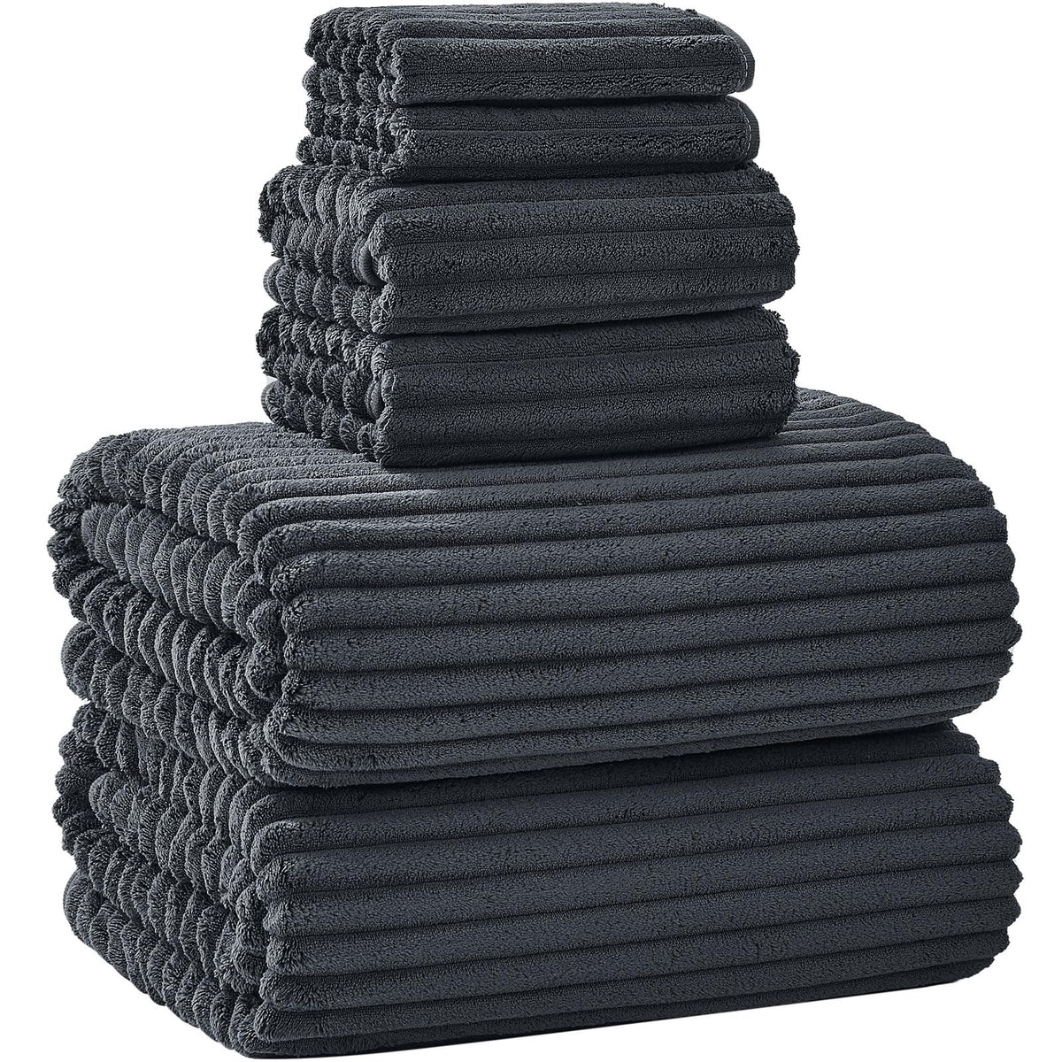 NALIVO Extra Large Bath Towel Set on display showing 40x80 coverage for full-body wrap