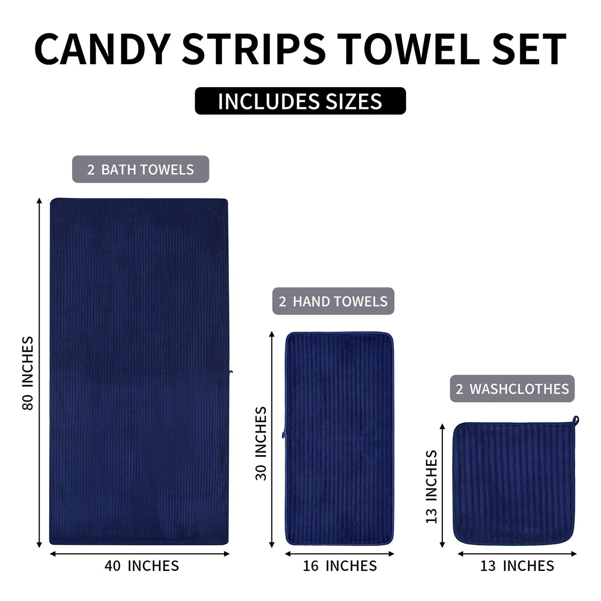 NALIVO quick-dry absorbent towels ideal for gym use