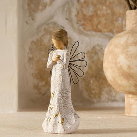 NAN ZAI NAN FANG bedside table decor angel for peaceful moments.