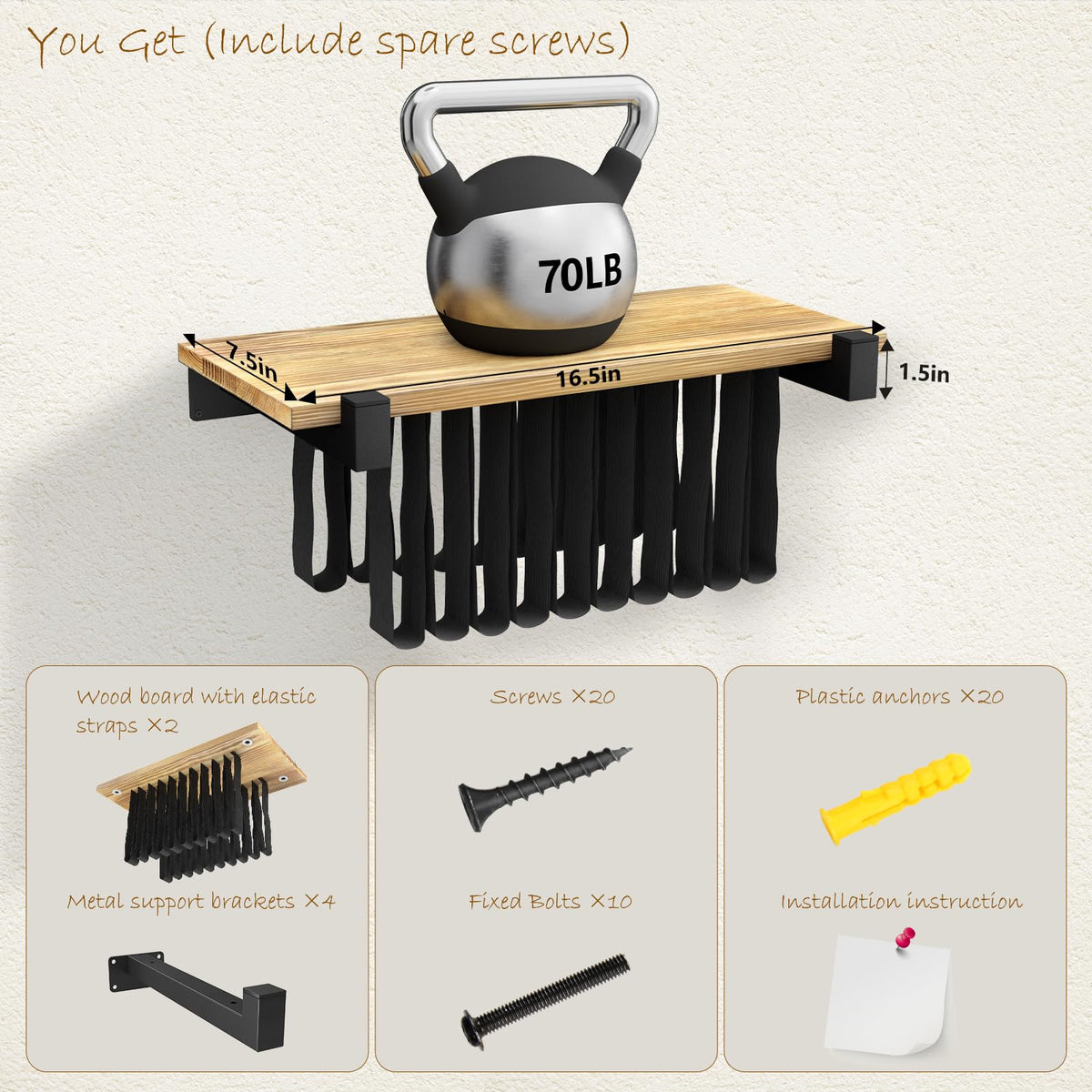 NANATI unique wall gift idea for homes and offices