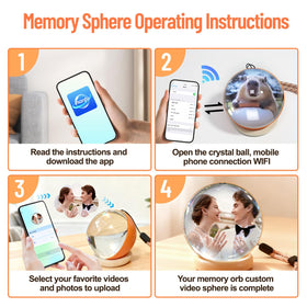 NANSIKE Memory Orb Ball brightness-adjustment for tailored viewing
