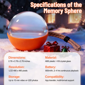 NANSIKE Memory Orb Ball video-playback showcasing stored memories