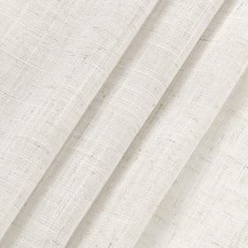Nanspring beige white curtains blending with coastal or rustic home decor.