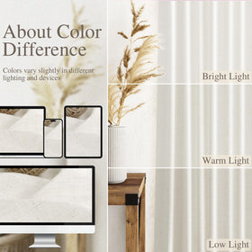 Nanspring linen-blend fabric close-up highlighting natural texture and casual elegance.