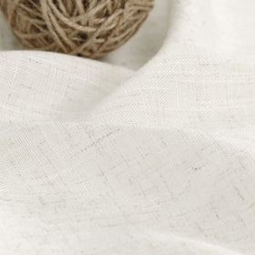 Nanspring neutral farmhouse-style linen curtains for cozy decor