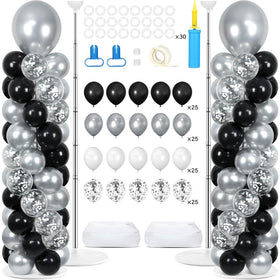 Naozinebi balloon column stand kit ready for versatile party decor.