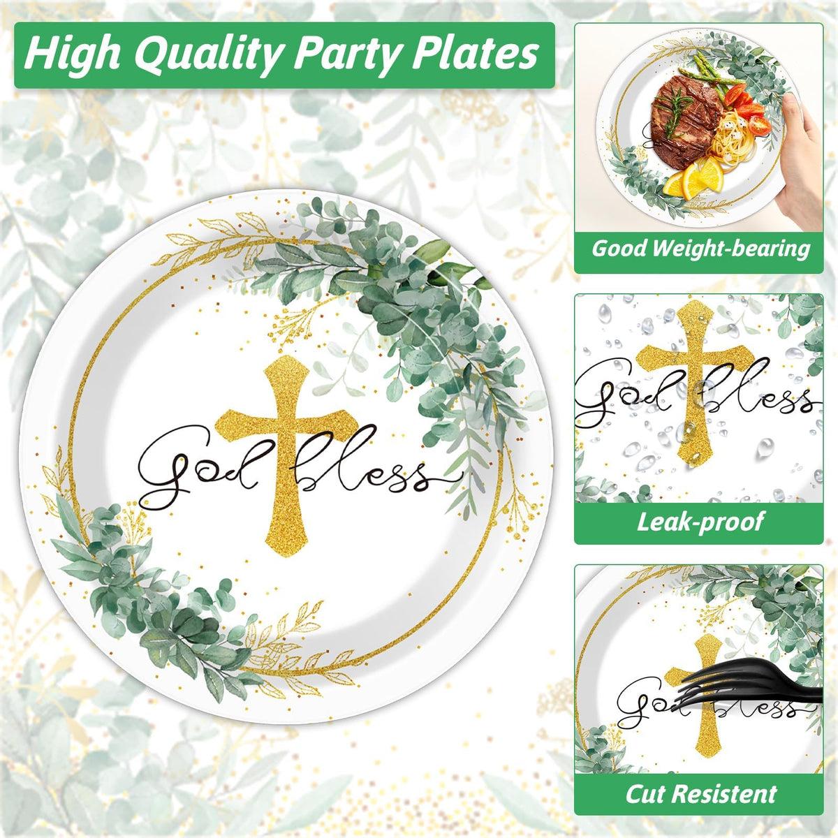 Naozinebi 6.5in communion napkins add softness and reliability to table settings.