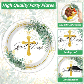Naozinebi 6.5in communion napkins add softness and reliability to table settings.