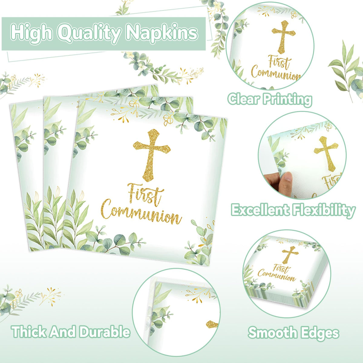 Naozinebi green disposable forks for quick, tidy service