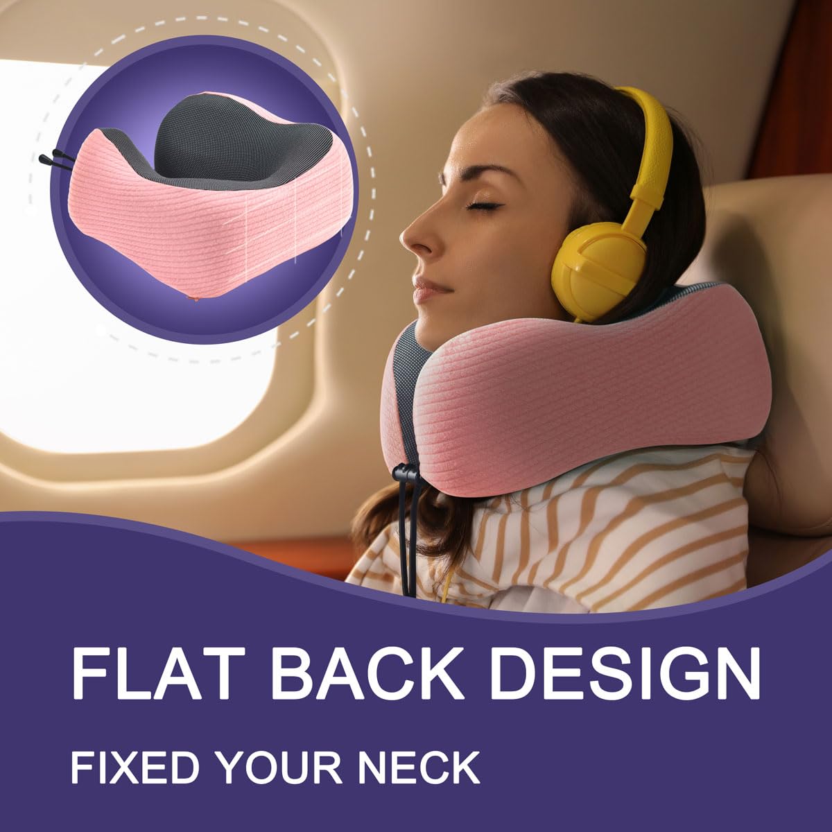 napfun earplugs travel accessory helps reduce cabin noise for calm rest.