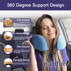 napfun memory-foam-5s-return provides quick, supportive rebound after movement.