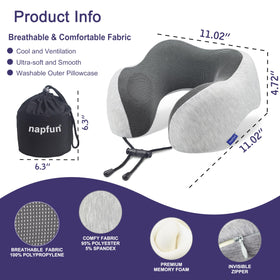 napfun chin-support design demonstrates head-forward prevention for better posture.