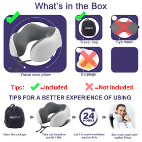 napfun compact packed form illustrates portability for plane or train trips.
