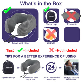 Napfun portable plane accessory stays lightweight and ready for travel.