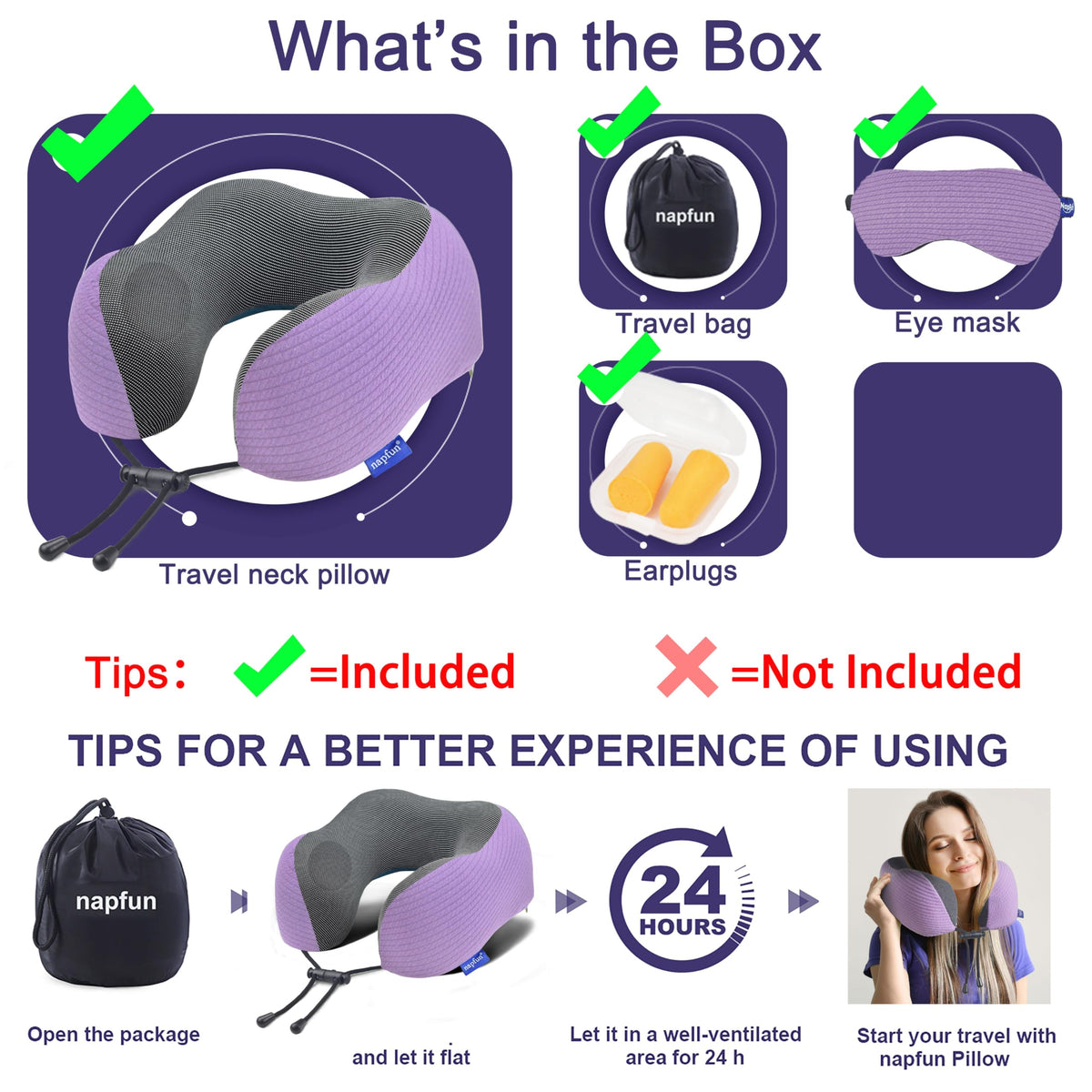 napfun removable cover makes cleaning easy between trips