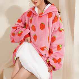 Narecte gift-ready blanket hoodie ideal for birthdays and holidays